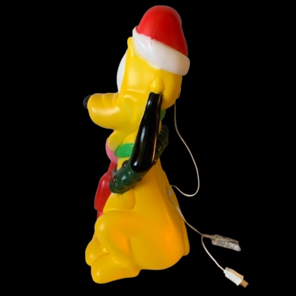 NWT. DISNEY Pluto with Santa Hat 24” Blowmold - Picture 4 of 4